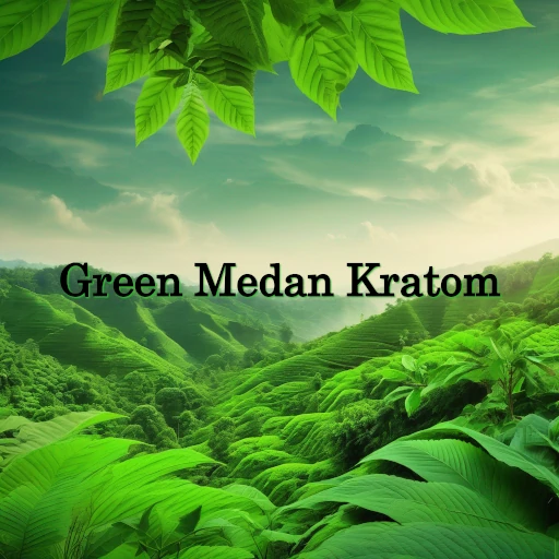 Forest of Green Medan Kratom trees