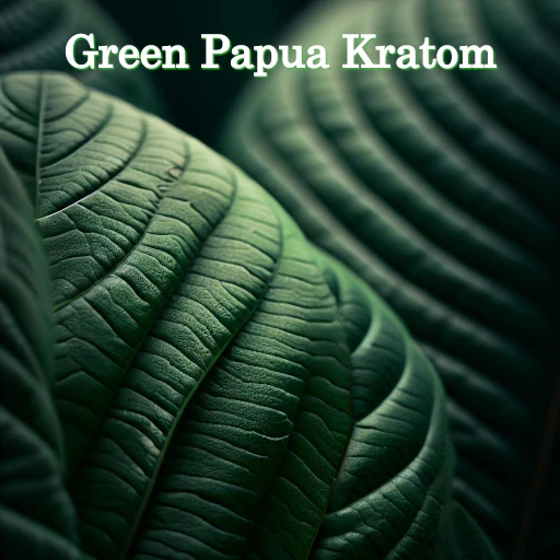 Leaf of a Green Papua Kratom