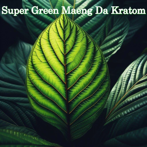 Leaf of Super Green Maeng Da Kratom